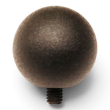 Anson PDR small tactical ball tip, 1"1/4 diameter, with 5/16-18 thread for PDR hammers.