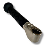 Anson PDR tactical compact hub handle with a black textured grip and a silver metal locking mechanism