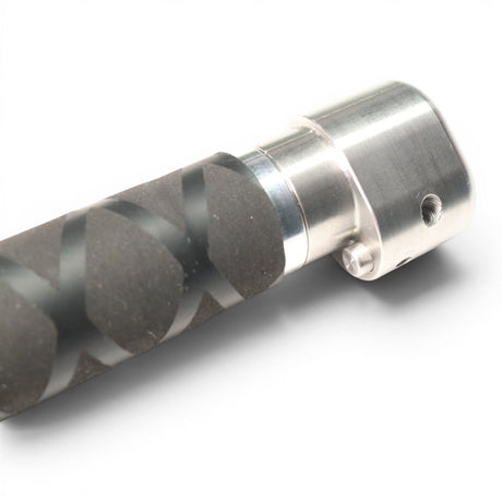 Anson PDR Tactical Grip 3 Handle Set with X-FLOCK rubber grip and stainless steel extension.