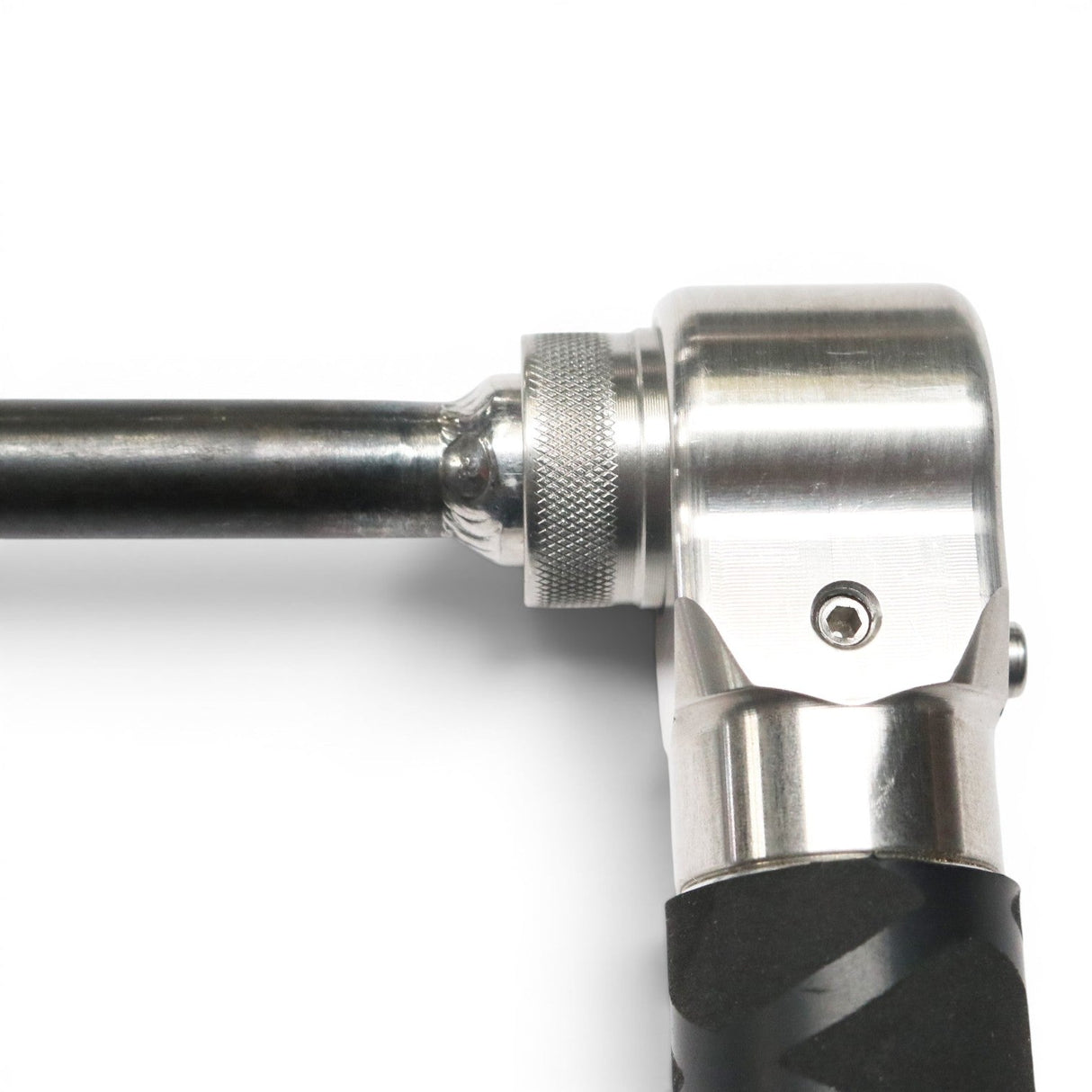 Anson PDR Tactical Guerrilla Grip Ultra Dent Tools hub adapter with knurled metal and black handle.