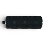 Anson PDR black tactical knurled handle extension with 5/16-18 thread and X-grip installed.