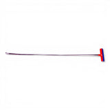 Anson PDR Tequila double bend stainless steel PDR rod with interchangeable tip and red/blue handle.