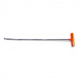Anson PDR Tequila double bend stainless steel rod with interchangeable tip and red/yellow T-handle. 18"-48" lengths.