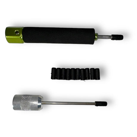 Anson PDR Tequila Guardian Black soft tips for PDR tools, protecting paint from marks. Includes multiple black caps.