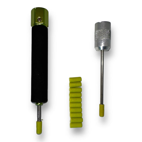 Anson PDR Tequila Guardian Green soft tips for PDR knockdown tools, 85 durometer hardness.