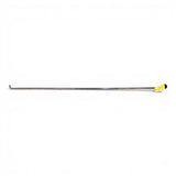 Anson PDR Tequila single bend stainless steel PDR rod with interchangeable tip and fixed yellow handle.