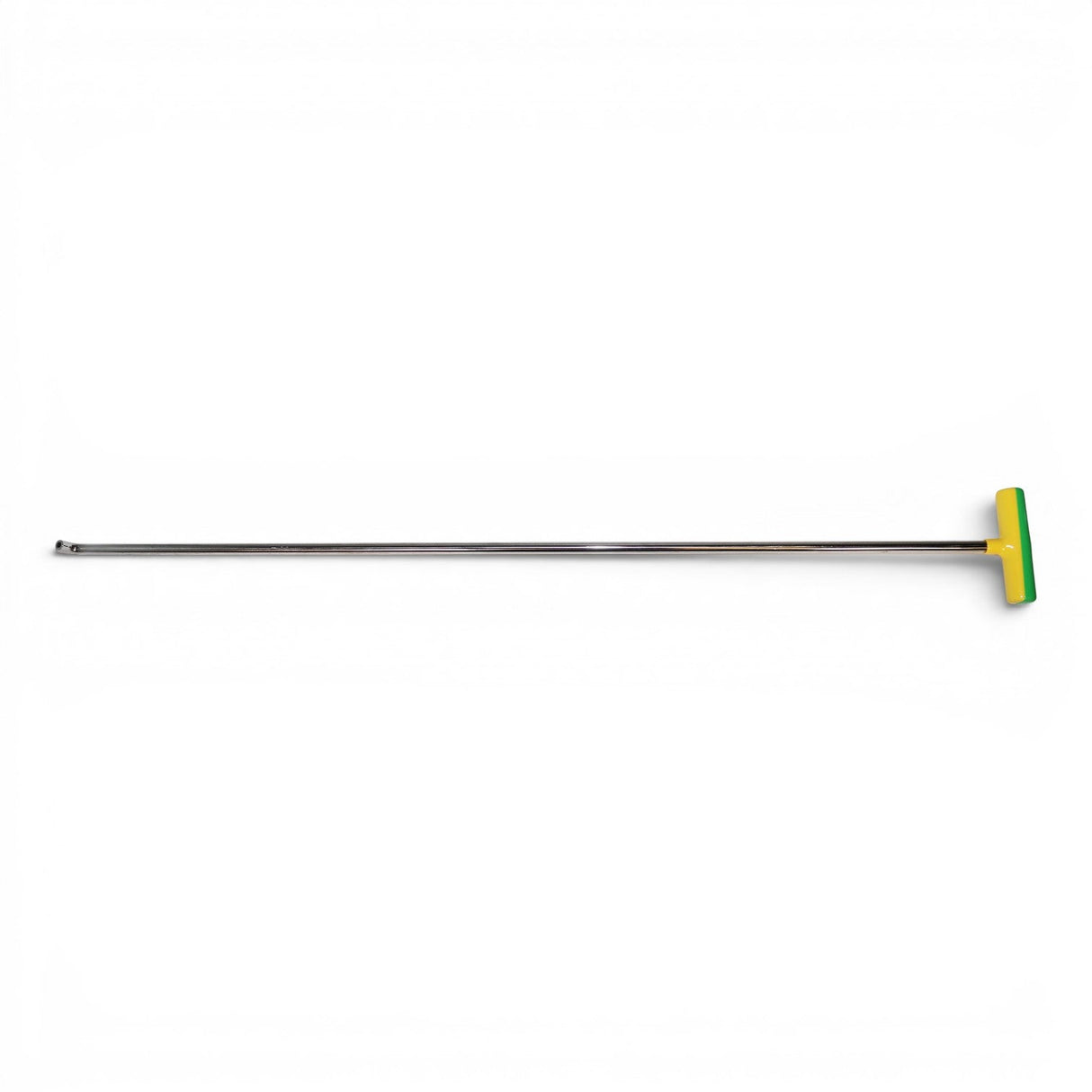 Anson PDR Tequila Single Bend fixed handle rod with interchangeable tip, stainless steel, yellow and green handle.