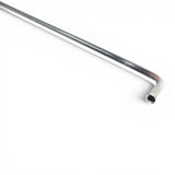 Anson PDR stainless steel Tequila single bend PDR rod with fixed handle and interchangeable tip.