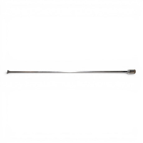 Anson PDR Tequila Stainless Steel Whale Tail PDR tool, 25 inches long with sharpened tips and hub end.