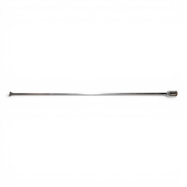 Anson PDR Tequila Stainless Steel Whale Tail PDR tool, 25 inches long with sharpened tips and hub end.