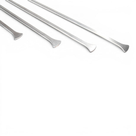 Anson PDR Tequila Stainless Steel Whale Tail PDR tools with sharpened tips for cutting glue.