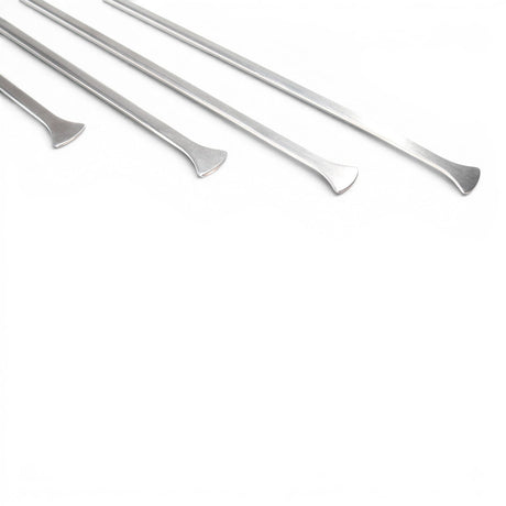 Anson PDR Tequila Stainless Steel Whale Tail PDR tools with sharpened tips for cutting glue.