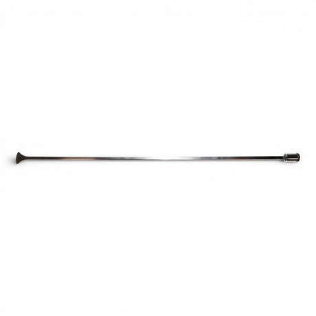 Anson PDR Tequila Stainless Steel Whale Tail PDR Rod, 28" long with sharpened tip and hub end.