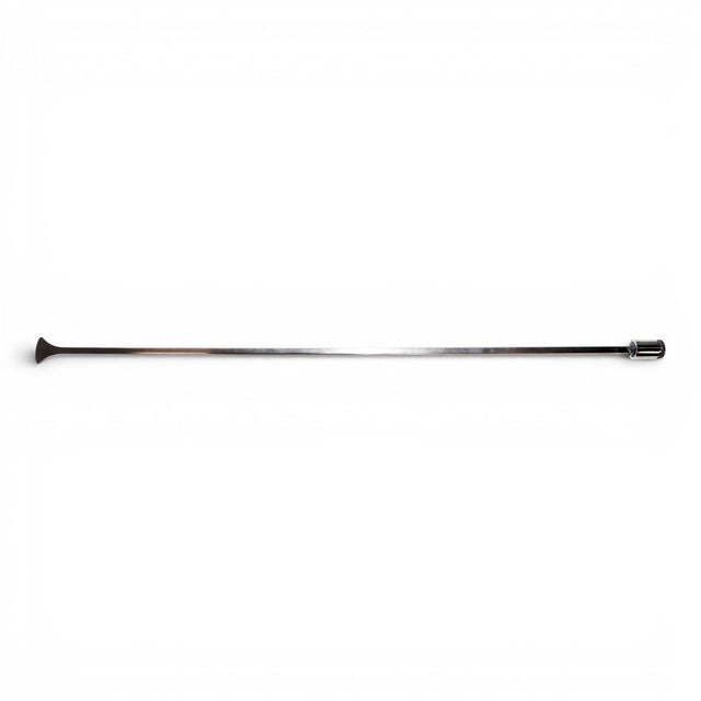 Anson PDR Tequila Stainless Steel Whale Tail PDR Rod, 28" long with sharpened tip and hub end.