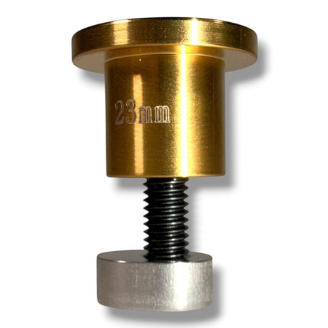 PDR Outlet 23mm gold stainless steel cold glue tab with M6 screw for dent repair