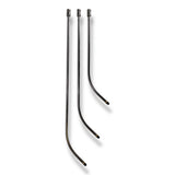 Anson PDR COMPACT HUB Slow J interchangeable PDR rods in 14", 19", and 23" lengths with 3/8" diameter and Black Gold morph tips.
