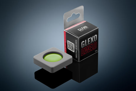 Anson PDR Glexo Diablo Cold Glue set of 3pcs in silicone molds for paintless dent repair.