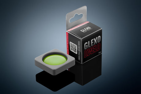 Anson PDR Glexo Diablo Cold Glue set of 3pcs in silicone molds for paintless dent repair.