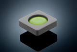 Anson PDR Glexo Diablo Cold Glue in a grey silicone mold with a bright green center, designed for paintless dent repair.