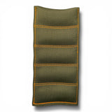 Anson PDR Tequila Leverage Pillow, a green webbing tool with orange stitching, used for dent removal and panel alignment.